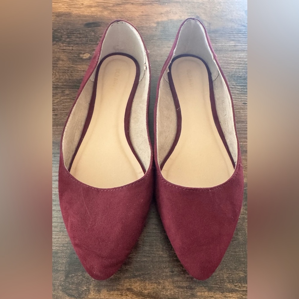 Old Navy Burgundy Flats